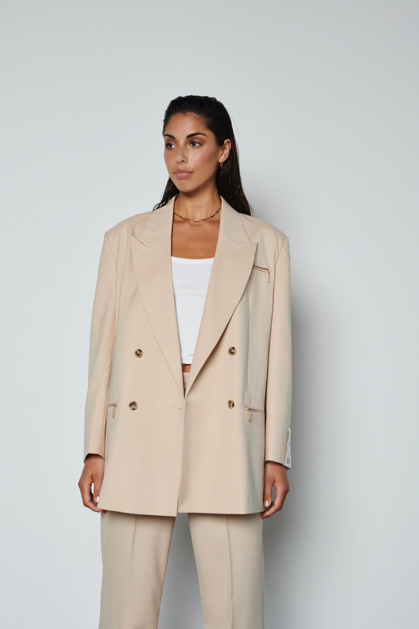 THE BOBBIE BLAZER SAND